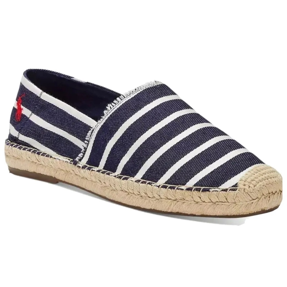 POLO RALPH LAUREN  MEN'S Cevio Crest Madras Espadrilles
